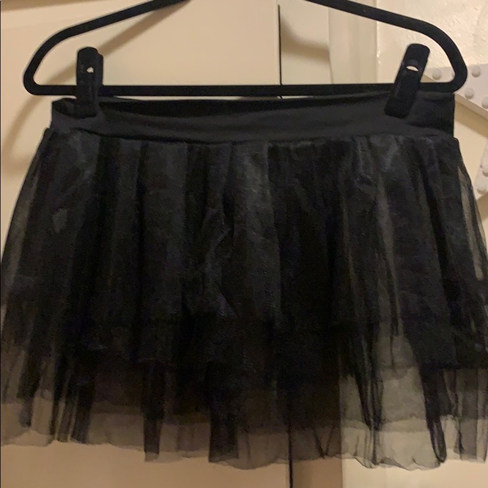 Tulle mini skirt